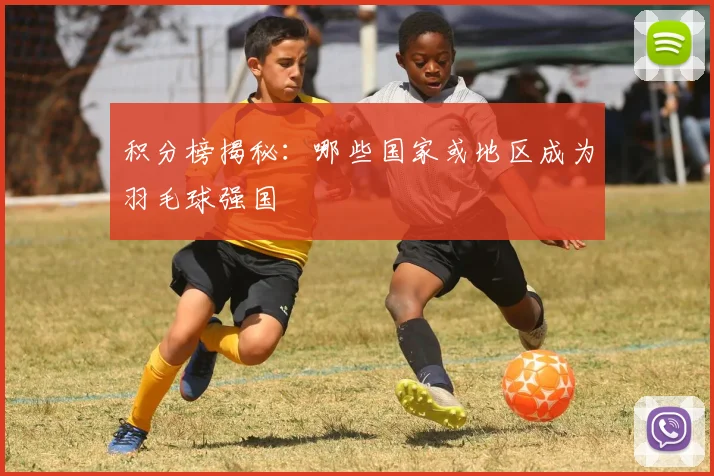 积分榜揭秘:哪些国家或地区成为羽毛球强国